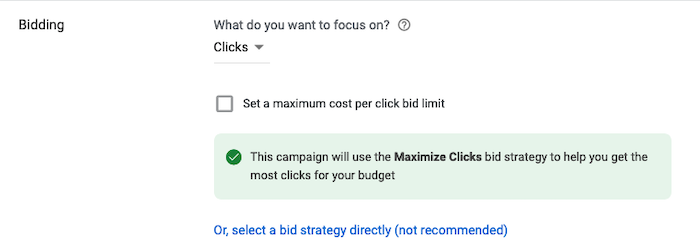 How to Create Call-Only Ads on Google - Bidding