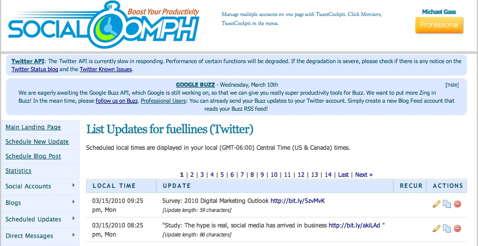 tools for twitter for business social oomph 