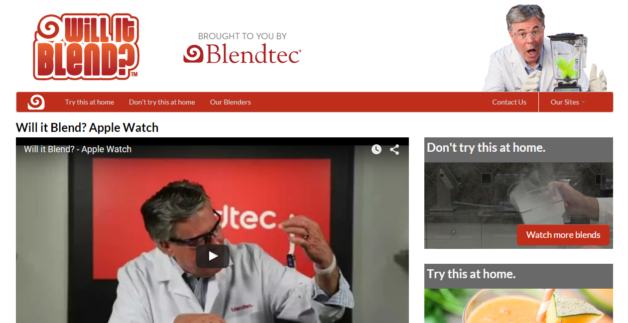 neuroscience sales tips - blendtec as an example of selling something without being too salesy