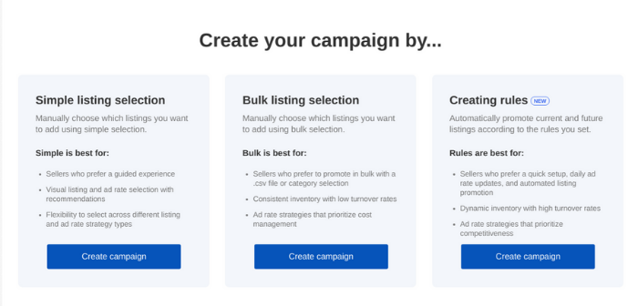 eBay ads - creating your promoted listings