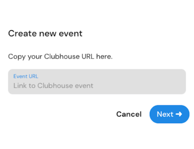 Marketing Clubhouse Tools - Comet Events