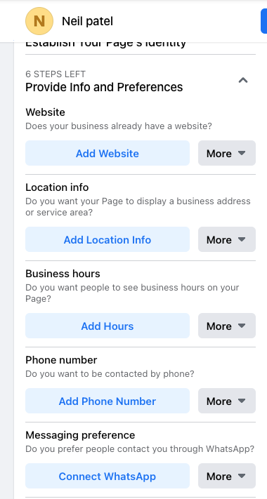 How to Create a Facebook Business Page - Enter Your Business Information