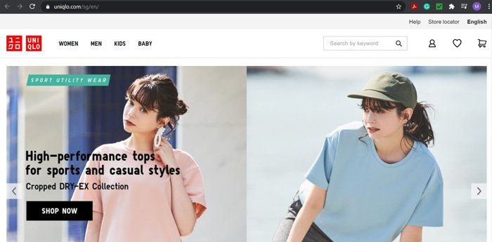 multiple location SEO uniqlo singapore