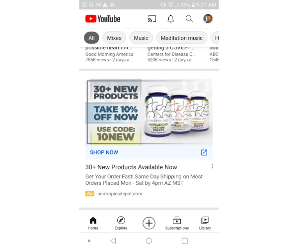 google discovery ad youtube