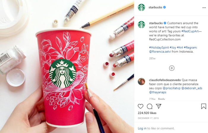 digital marketing strategy starbucks