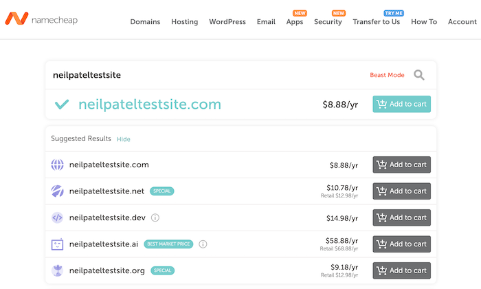 How to Buy a Domain Name