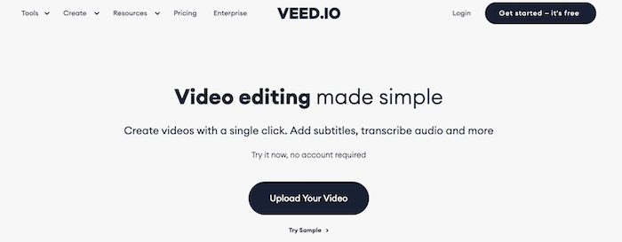 Tools to edit TikTok Videos - VEED