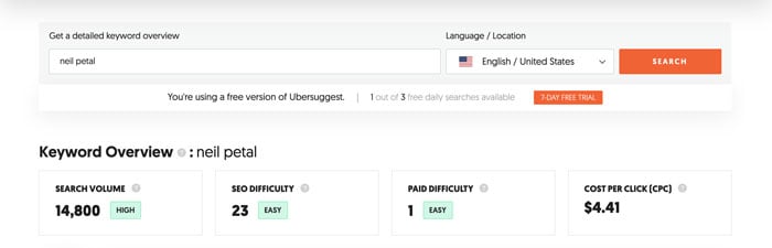 Tips to Capitalize on Misspellings and Typos in Social Listening - Use Ubersuggest