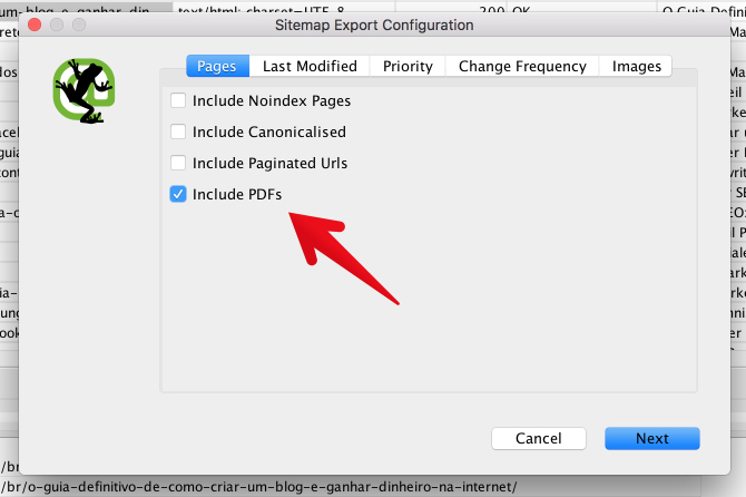 Screamingfrog include PDFs in sitemap for How to Create an SEO-Boosting XML Sitemap