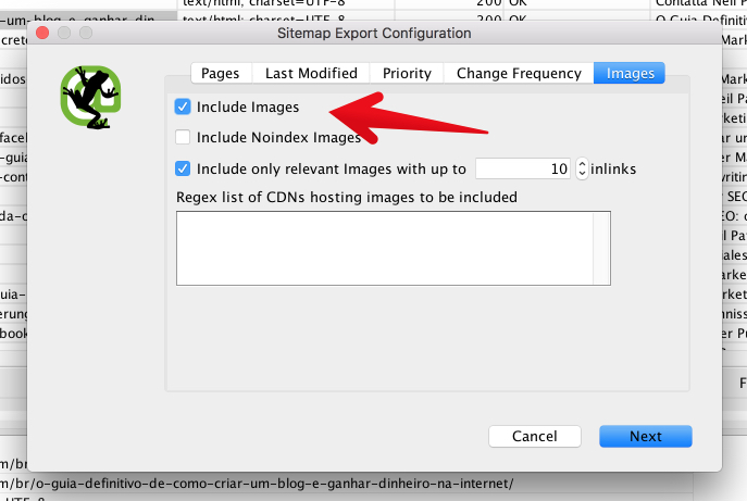 Screamingfrog include images in sitemap for How to Create an SEO-Boosting XML Sitemap