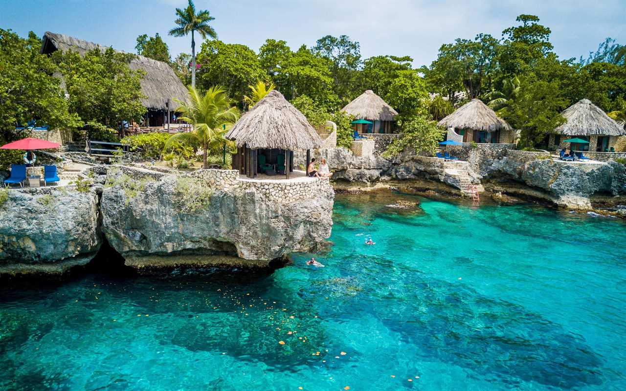 Rockhouse resort in Jamaica