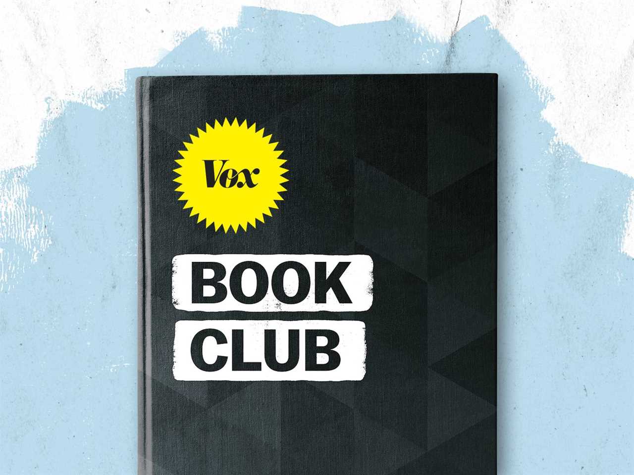 A book with the words Vox Book Club on the cover.