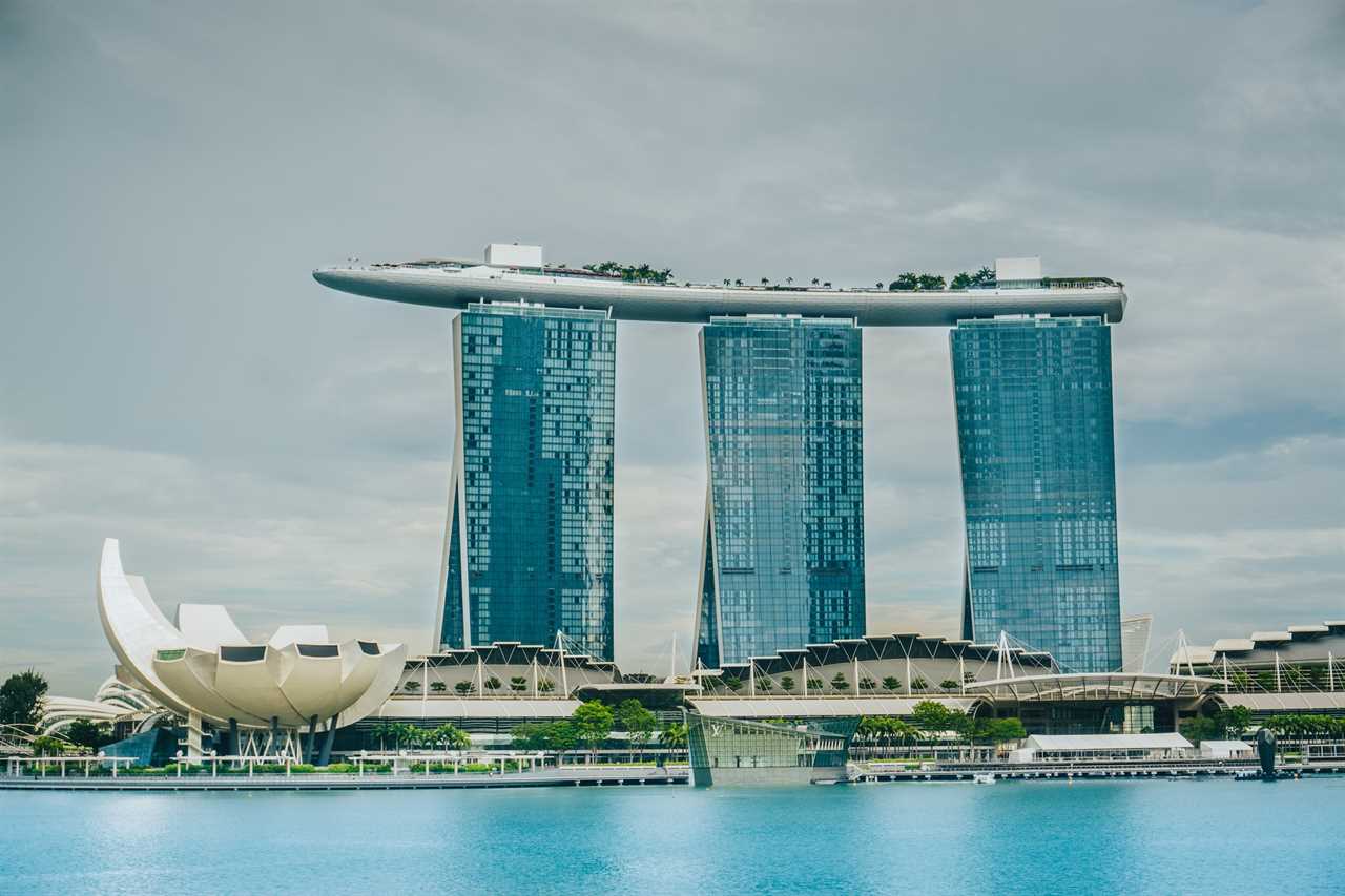 singapore marina bay view