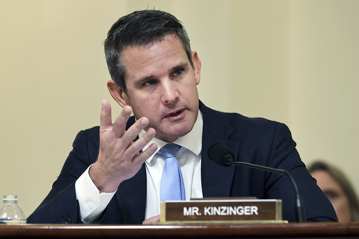 Kinzinger takes the bat for Biden in response to Jan. 6th committee comments