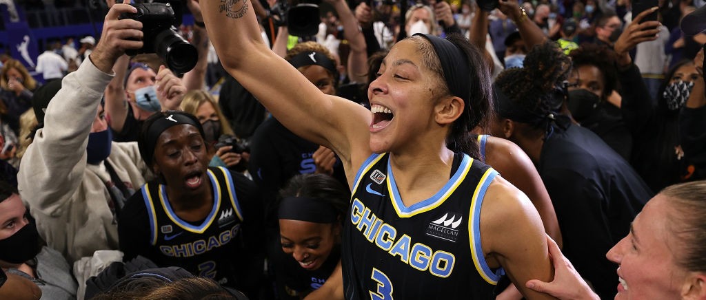 The Chicago Sky Attracted Diana Taurasi To Their Championship Parade