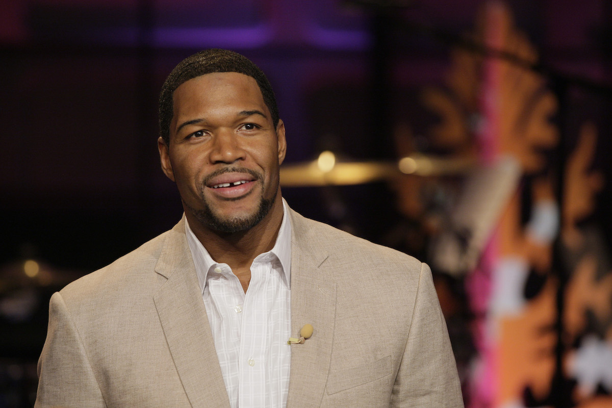 Former football player Michael Strahan, who had an interesting pregame ritual