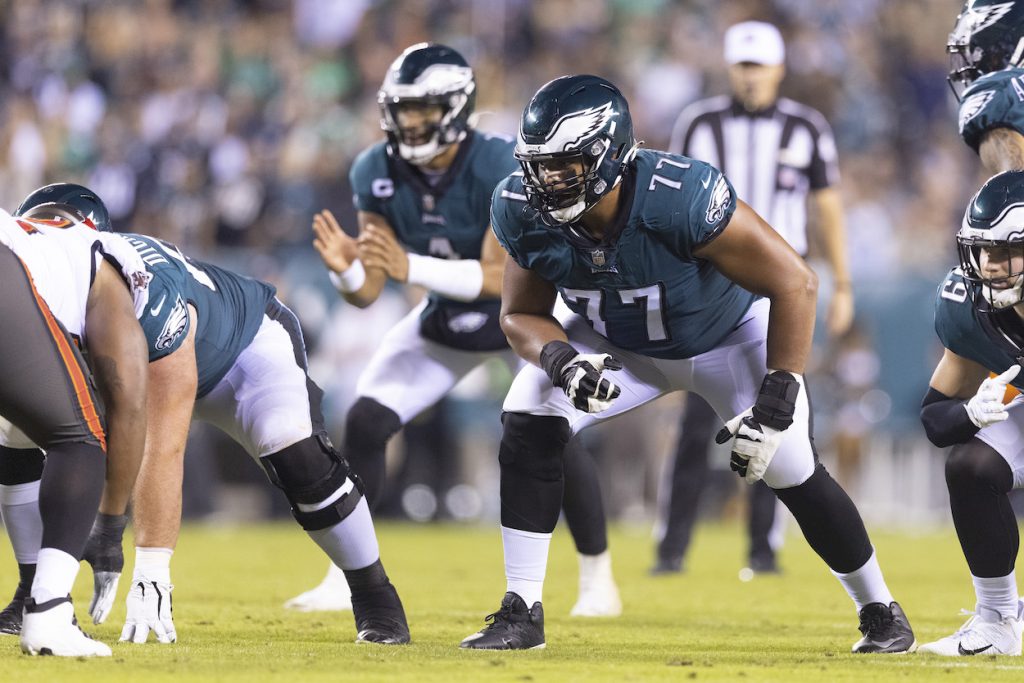 Eagles LT Andre Dillard.