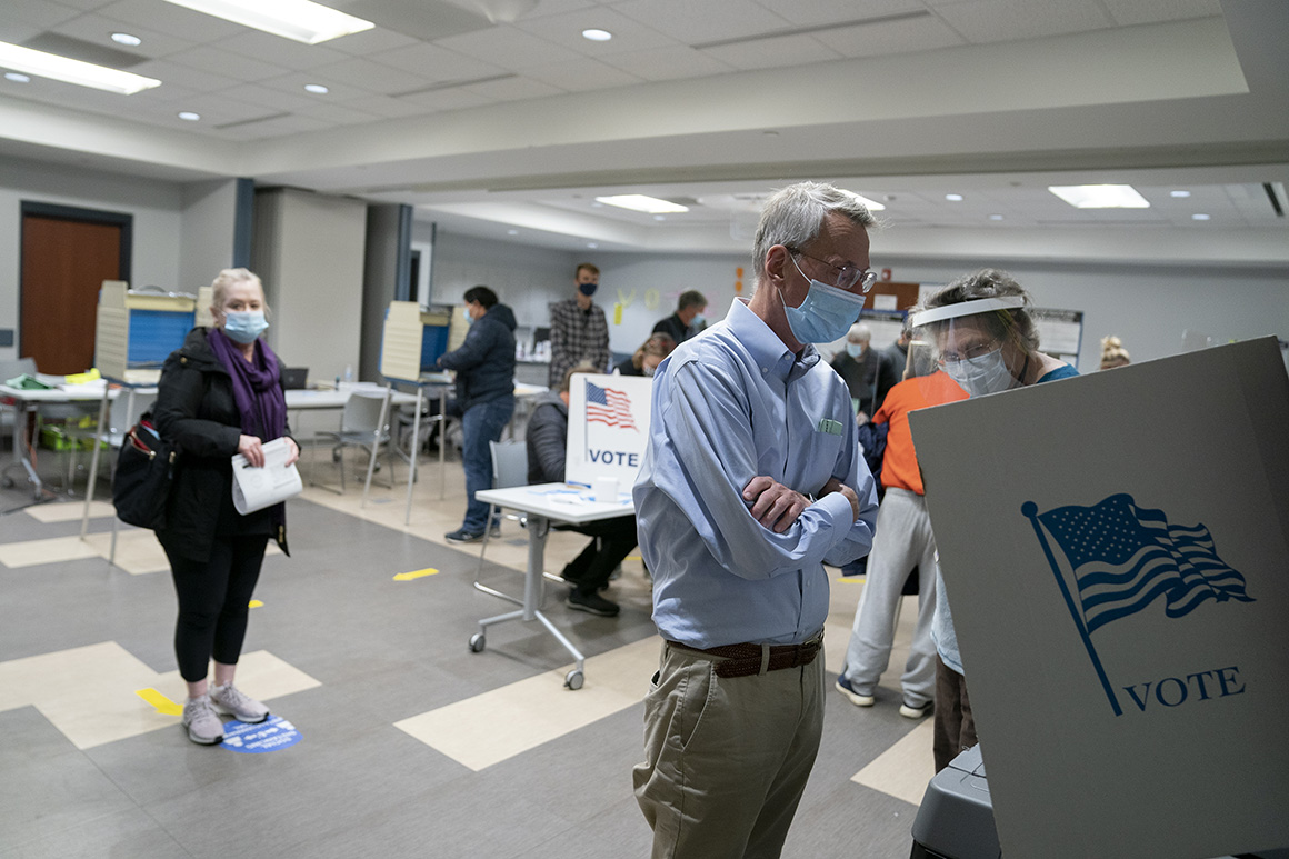 Virginia's vote-counters have prepared for a tight race that could last days