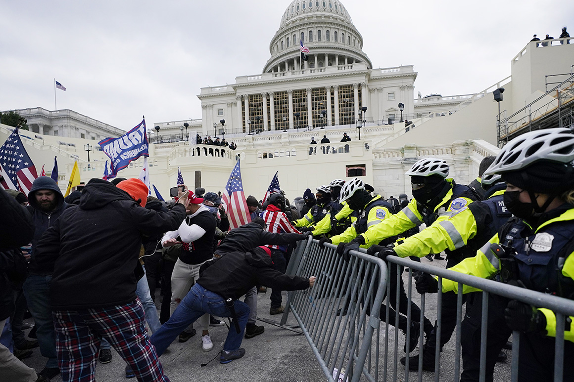 The New Capitol Police document demonstrates how unprepared they were for the Jan. 6 riots