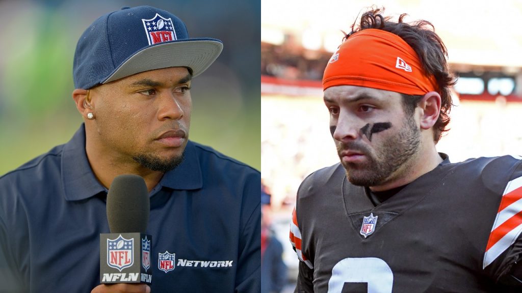 Steve Smith Sr. speaks on NFL Network; Odell Beckham Jr.'s QB Baker Mayfield reacts after Browns loss