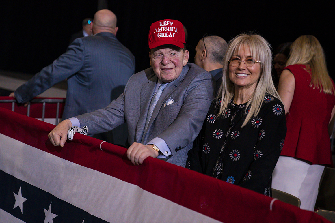 The Megadonor Miriam Adelson, worth $30 billion, jumps back into politics