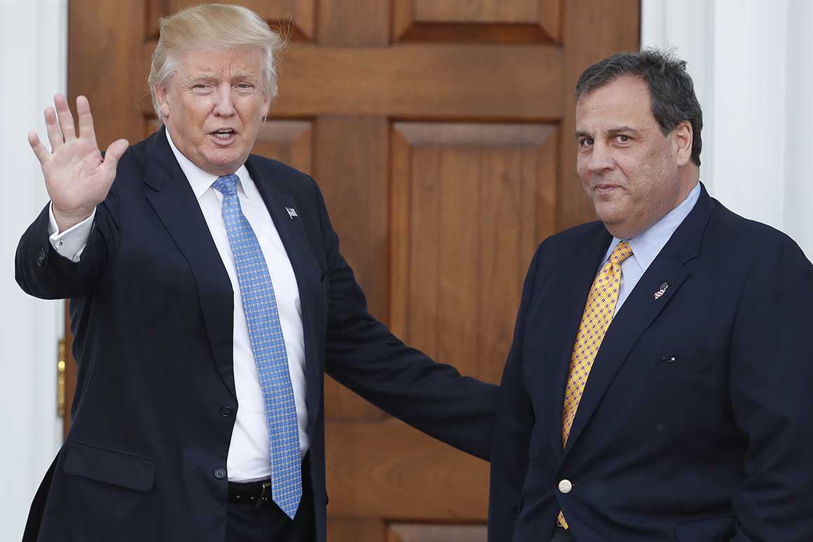 Christie's calculation: Trump is a'rearview mirror'