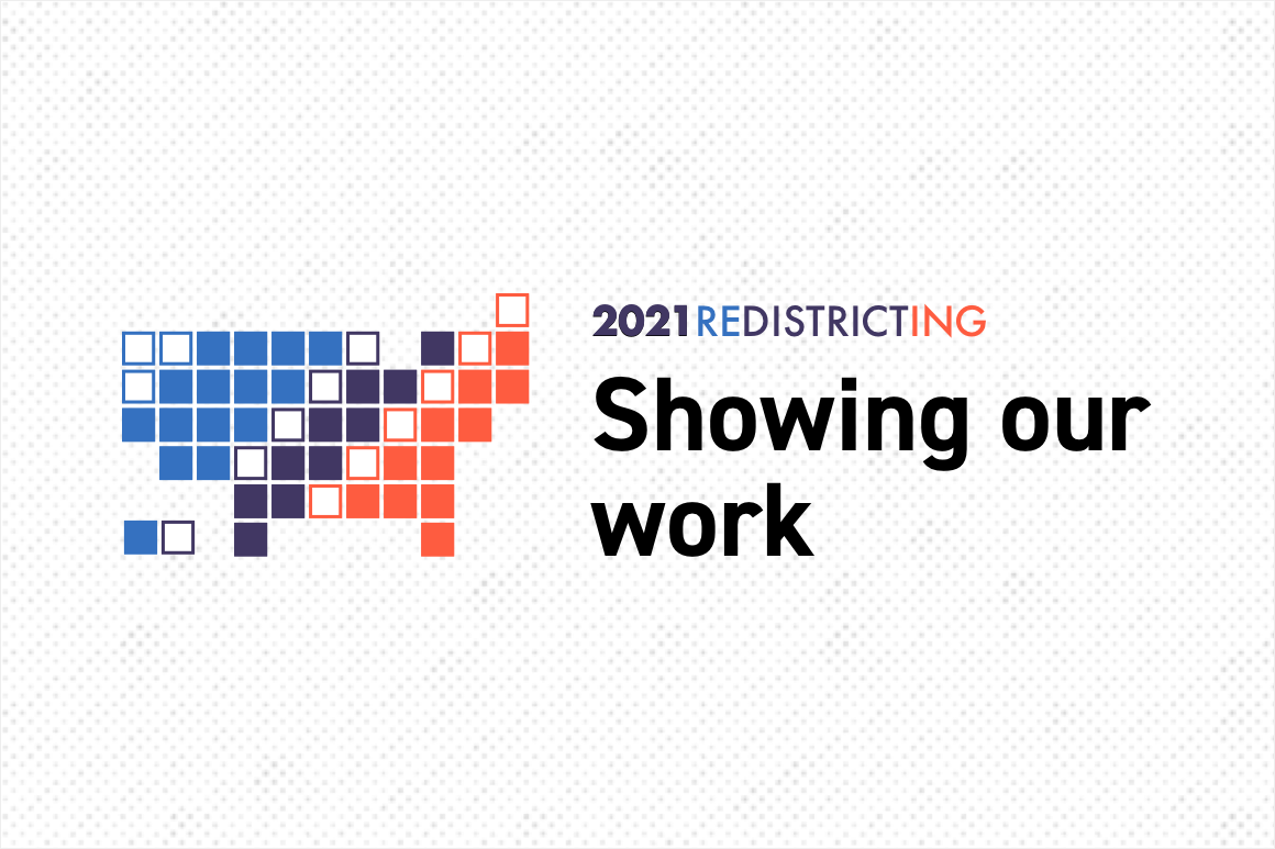 How did we calculate our numbers? Who is winning congressional redistricting?