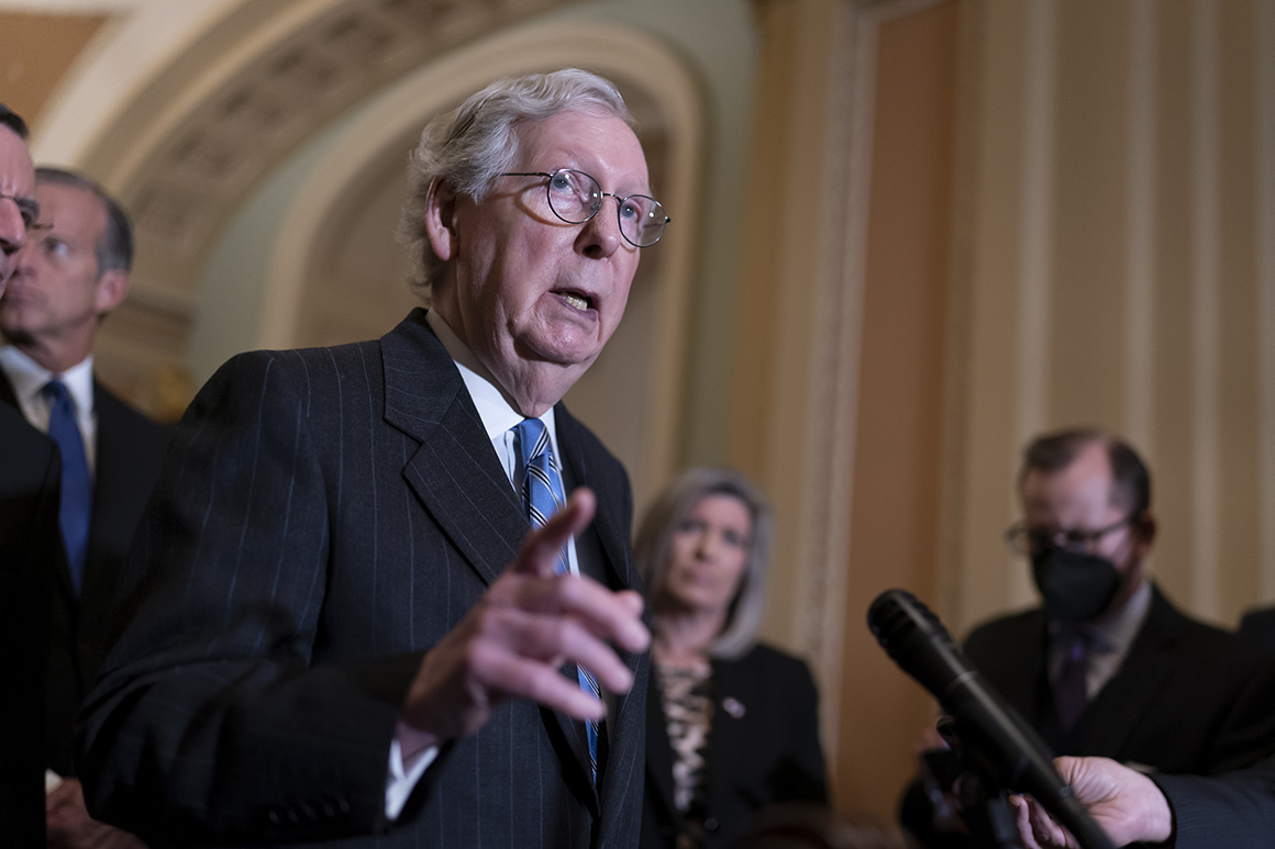 McConnell threatens not to vote for amendments to the defense bill