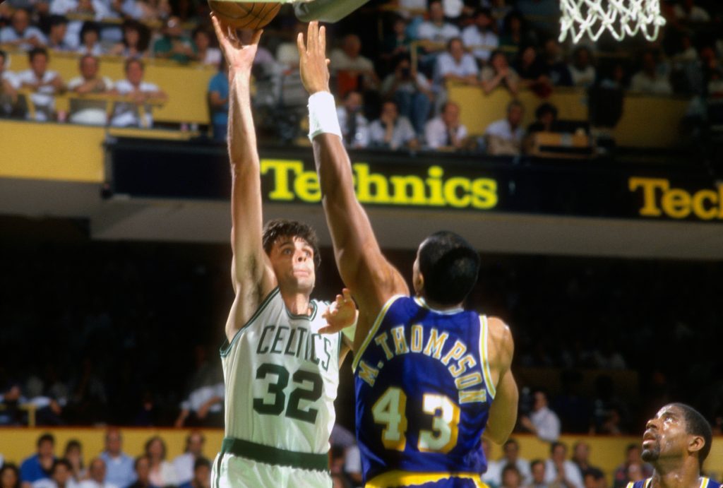 Larry Bird and the Boston Celtics missed a chance at a 4th NBA Title after a series-altering, demoralizing loss to the Los Angeles Lakers 1987 Finals