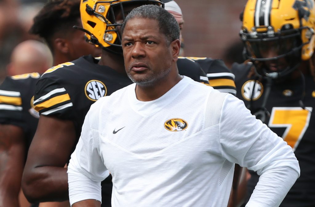 Missouri defensive coordinator Steve Wilks in 2021.