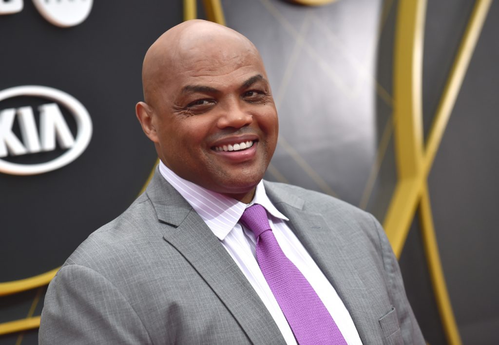 Charles Barkley at the 2019 NBA awards.