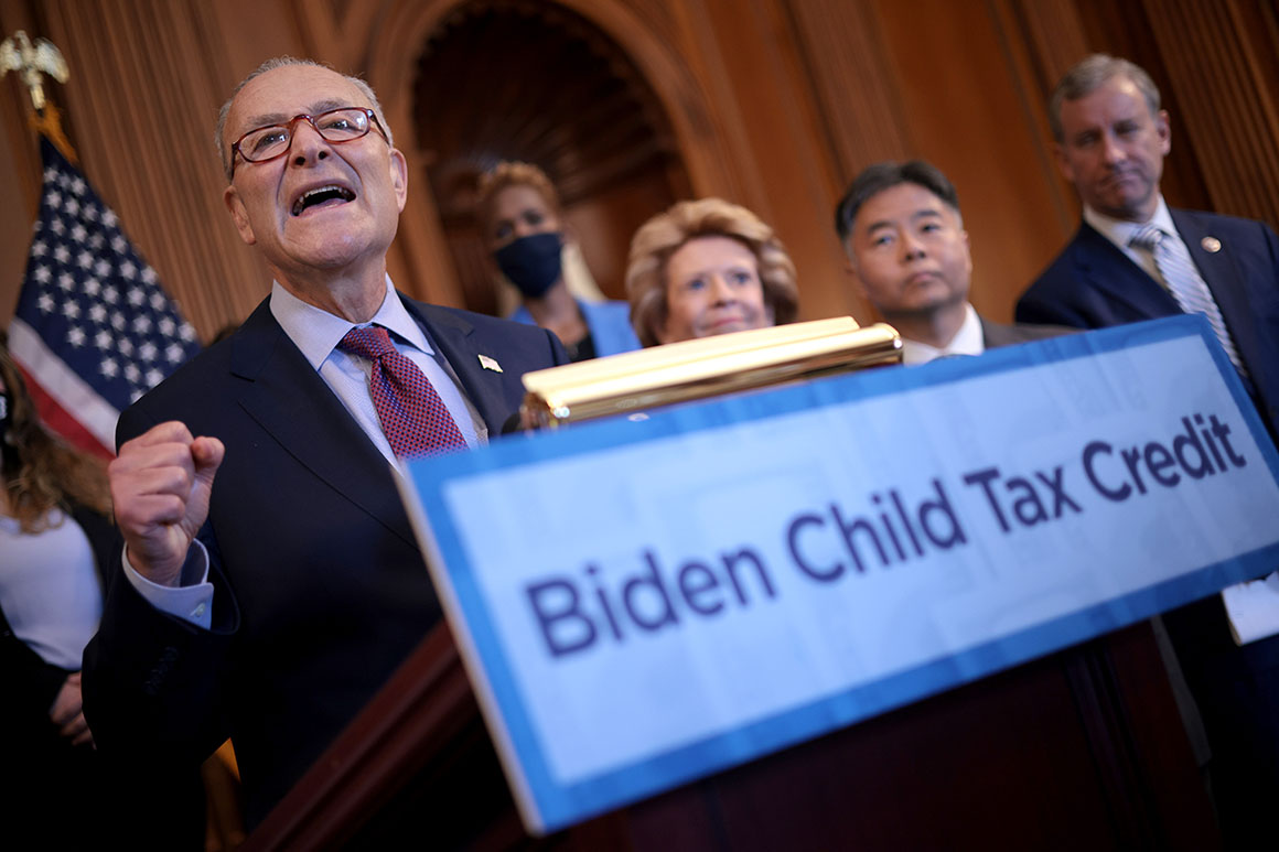 As the child tax credit cliff is looming, Dems rush to strike a year-end agreement