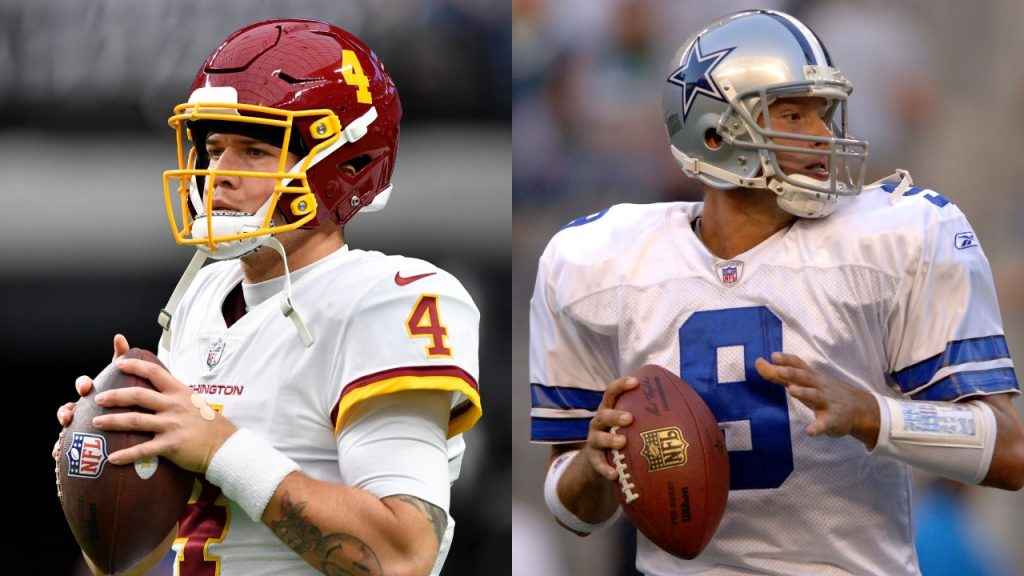 Dan Orlovsky compares Washington Football Team QB Taylor Heinicke to former Cowboys QB Tony Romo.