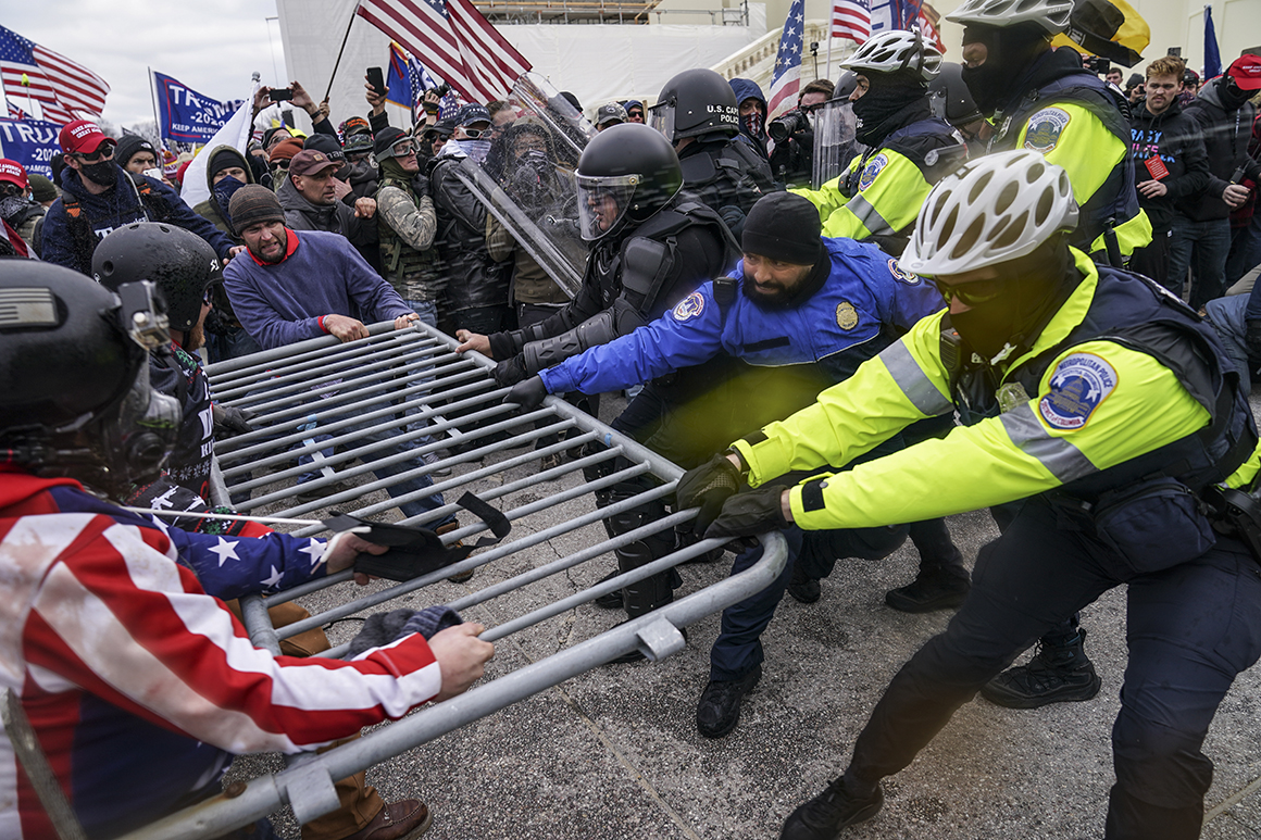 D.C. sues the Oath Keepers and Proud Boys over damage done on Jan. 6