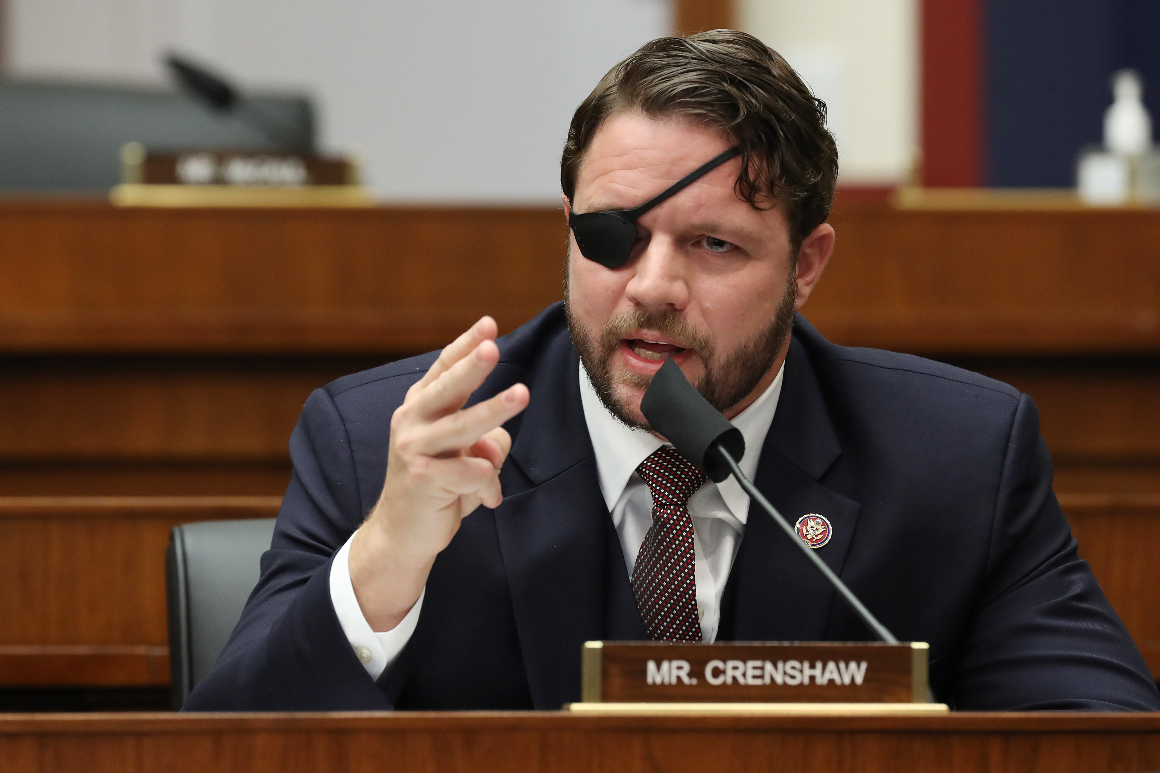 To his fellow conservatives, Dan Crenshaw: Come 'correct!