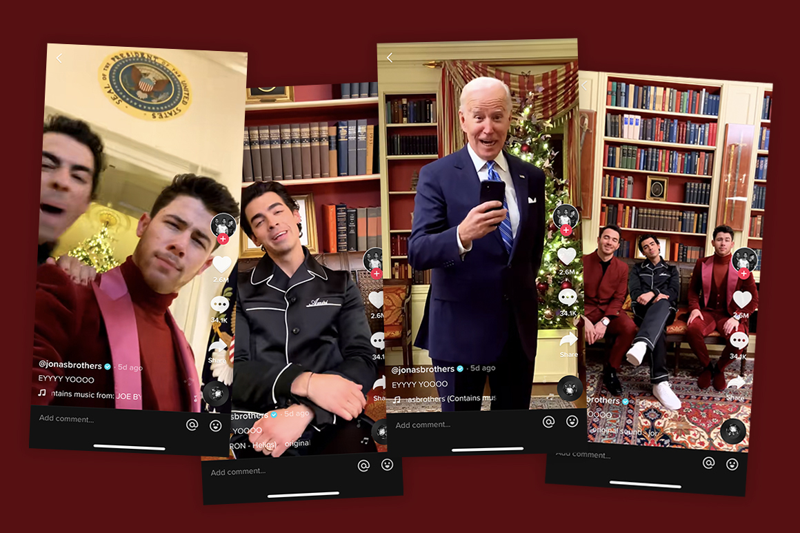 Joe Biden wasn't made for TikTok. His team is working hard.