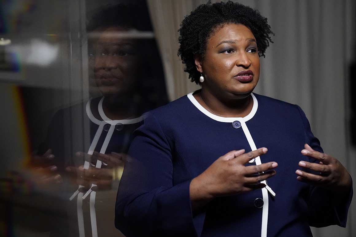 Republicans want to pin the 'Big Lie’ on Stacey Abrams