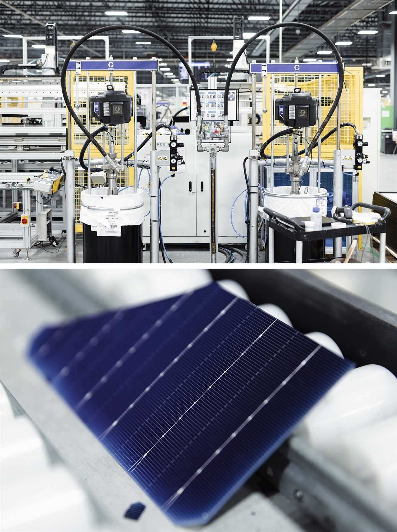 Biden's new industrial strategy in Georgia is demonstrated by a Georgian solar factory.