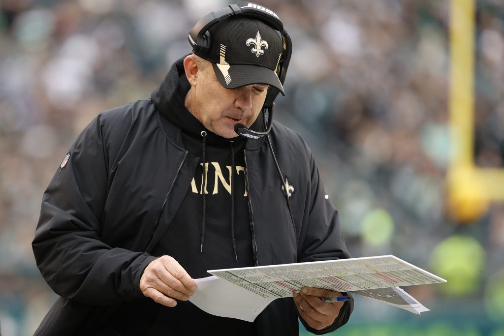 Saints HC Sean Payton in 2021.