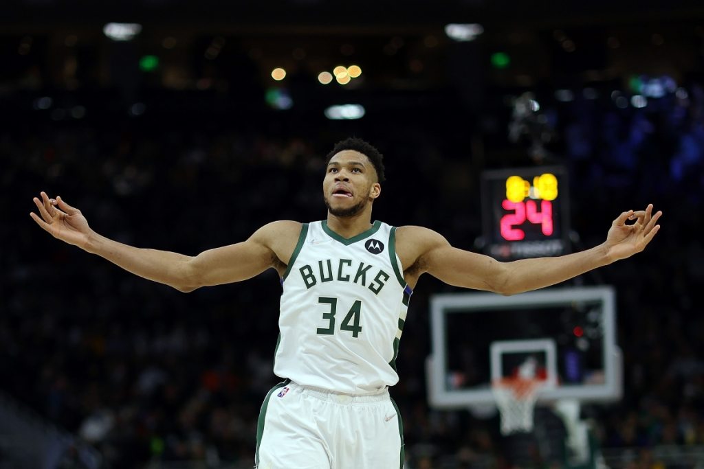 Giannis Antetokounmpo and the Milwaukee Bucks sent a message to the NBA with a win and another historical stats line by The Greek Freak.