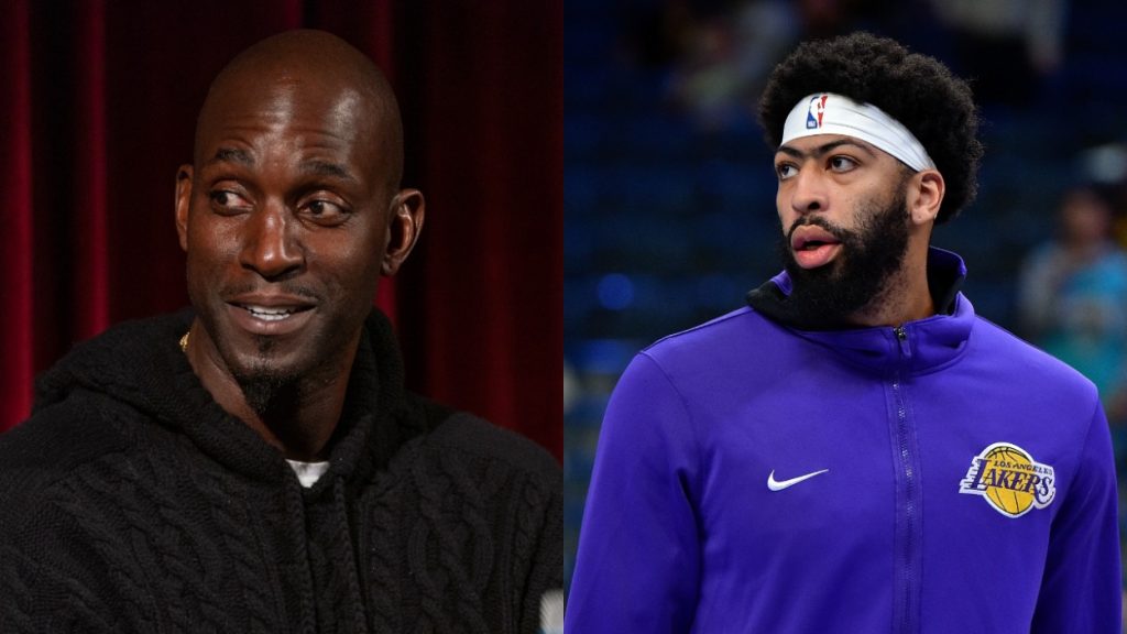 NBA legend Kevin Garnett and Los Angeles Lakers star Anthony Davis.