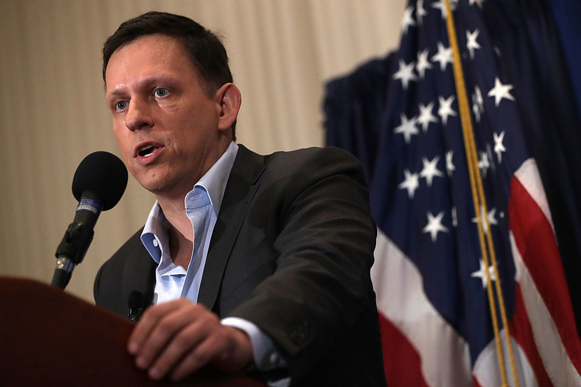 Crypto bros, UFOs and NFTs: Inside Peter Thiel’s Senate fundraising tour