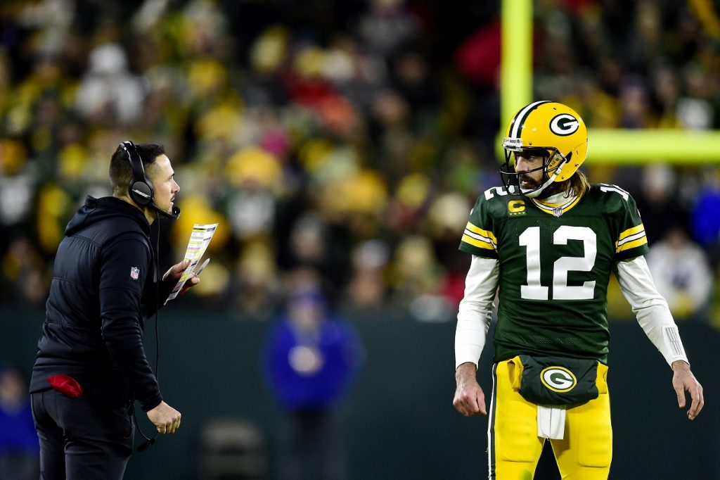 Green Bay Packers. Aaron Rodgers. Matt LaFleur.