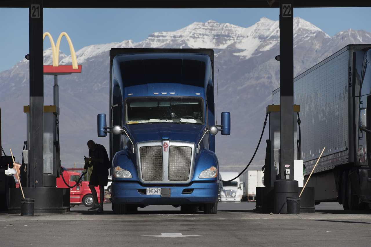 What U.S. truckers want most: A place where they can sleep.