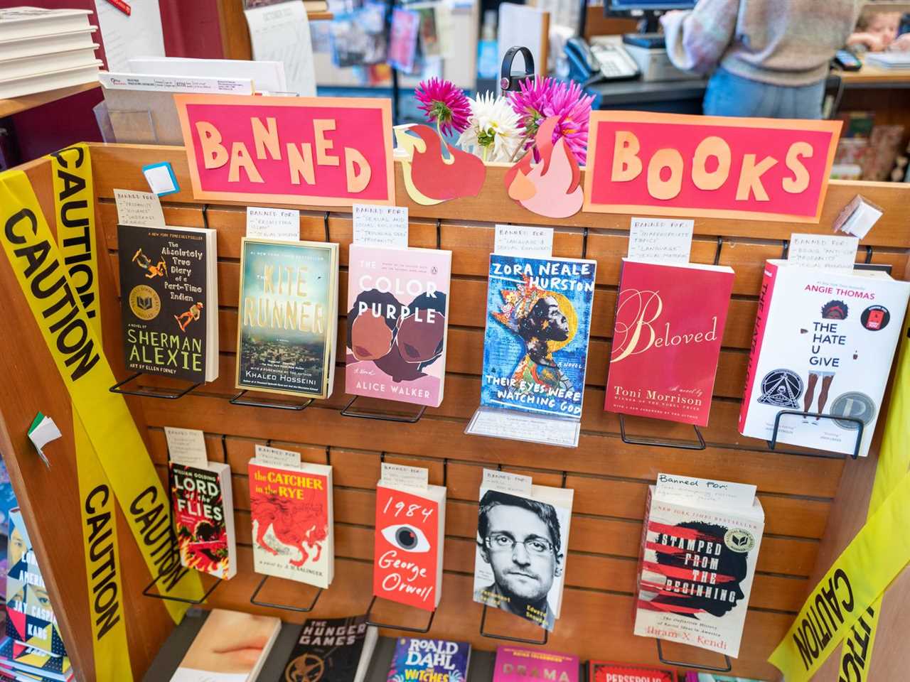 How does the panic over banned books fit into America's history with school censorship?