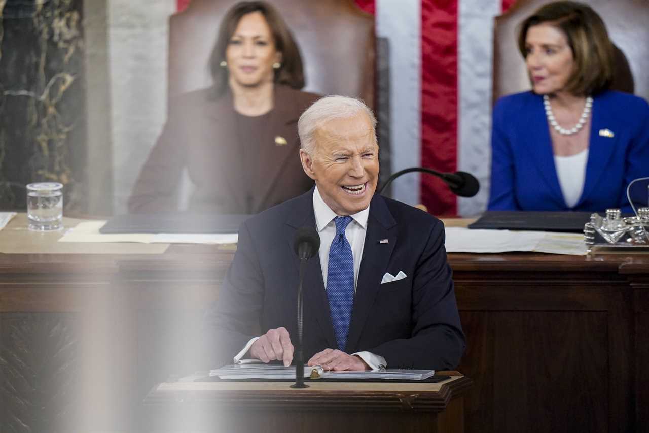 Biden is known for his long-winded style. Here is how long Biden's first State of the Union took.