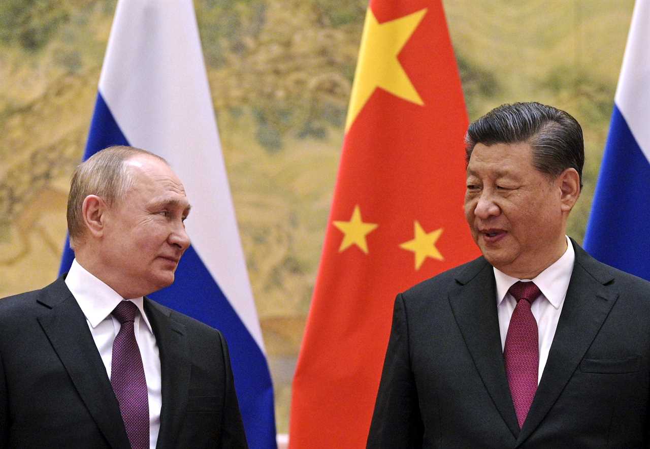 China is stuck between the Kremlin and the White House in a difficult position