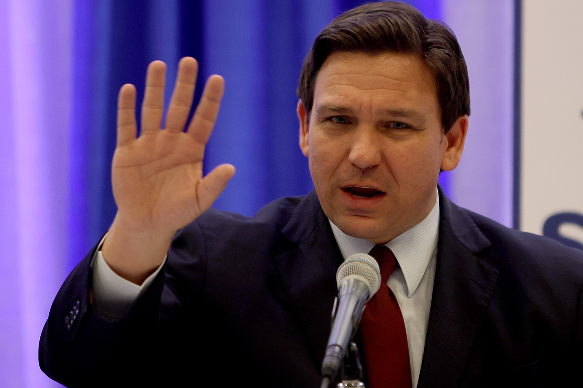 DeSantis uses a coveted endorsement in order to increase his political influence