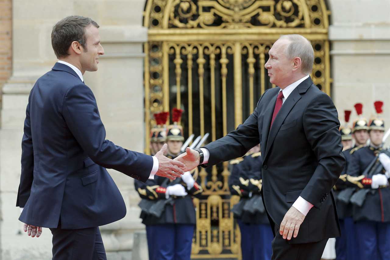  Macron Just Can't Quit Putin. But he's not the only one.