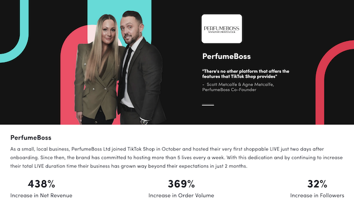 TikTok for Business - Perfume Boss Case Study